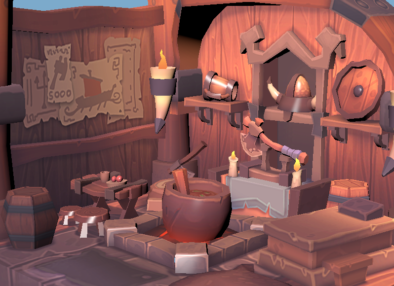 3D Model Rendered Image